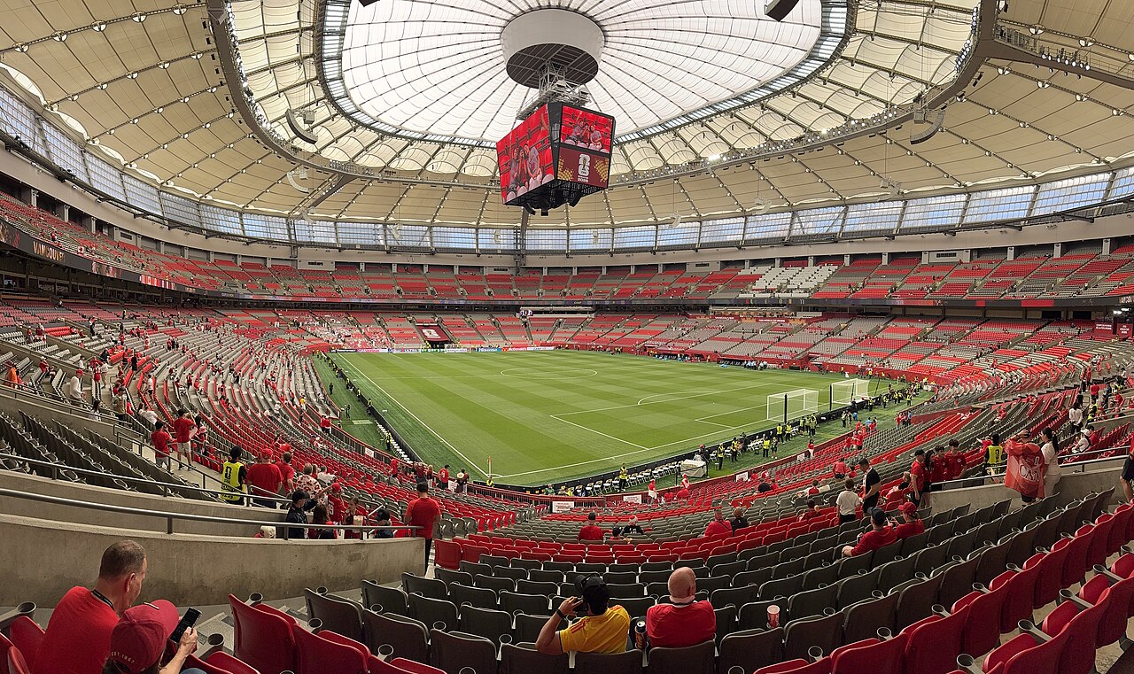 BC Place on matchday