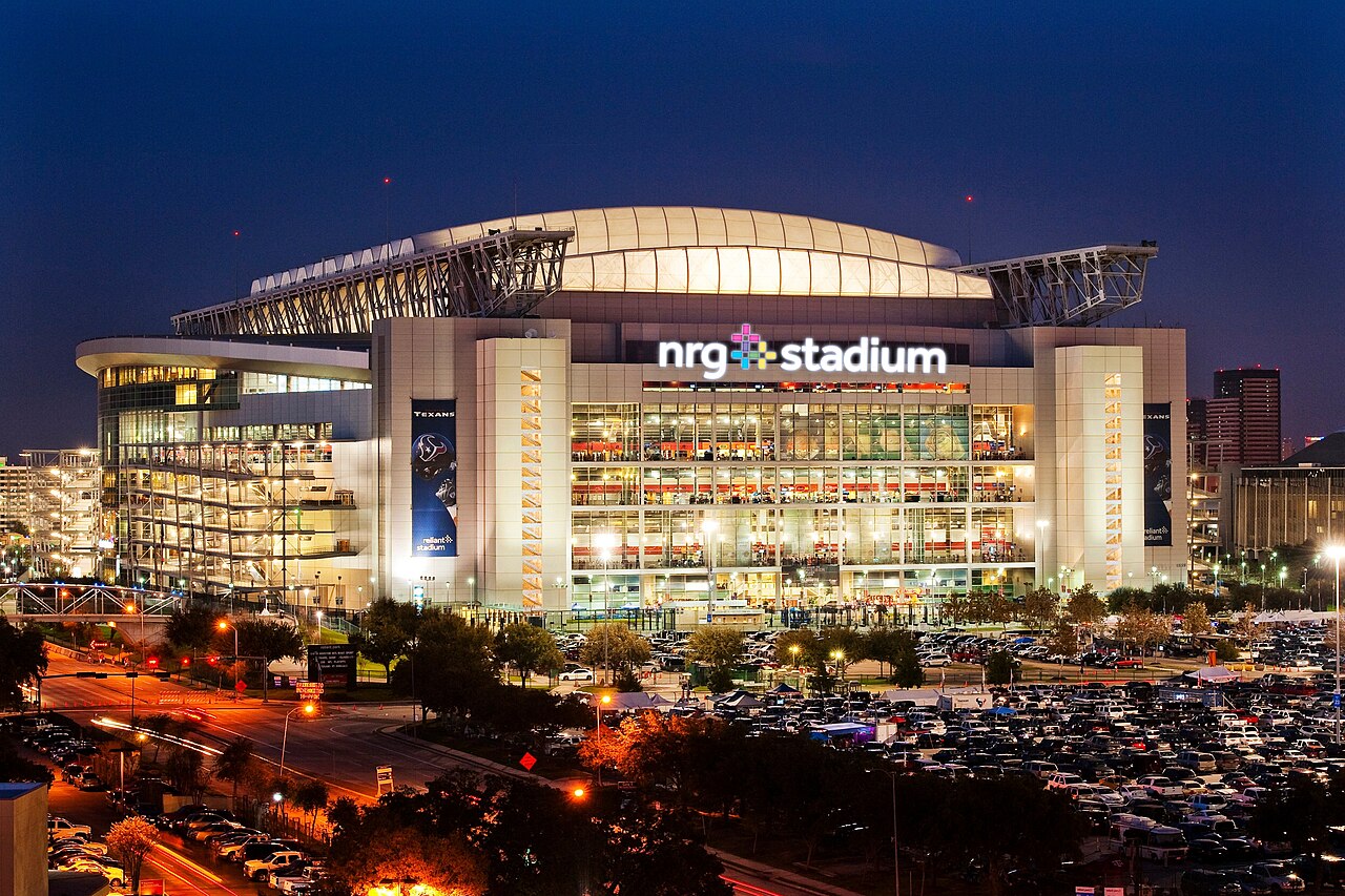 NRG Stadium at game day