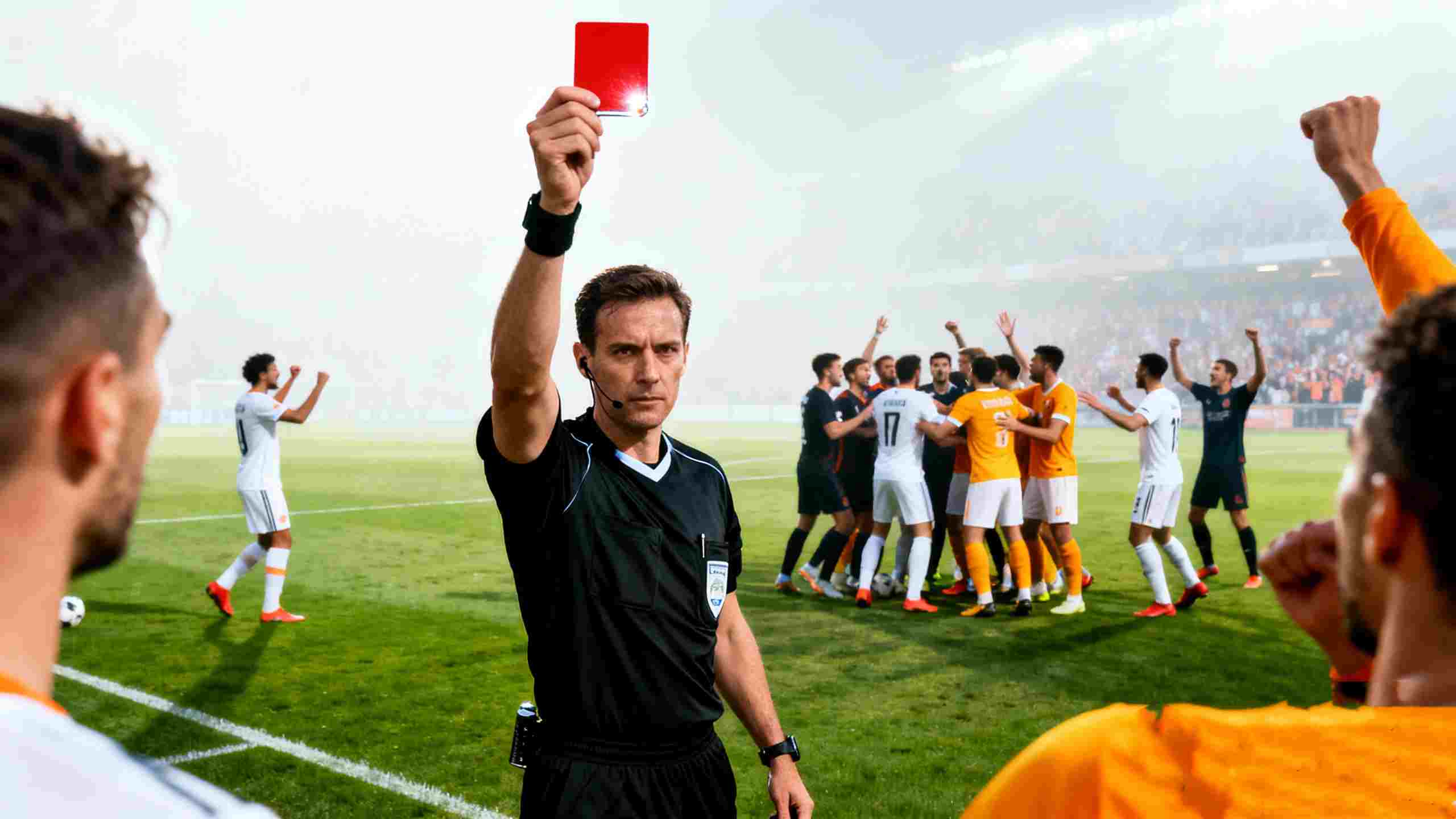 How Many Red Cards Can a Referee Show at Most?